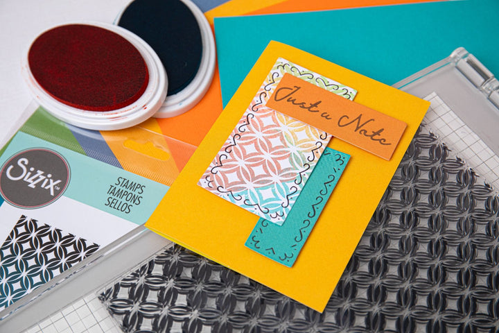 View 3 of Uptown Stamp Set (Cosmopolitan series) by Stacey Park - Sizzix