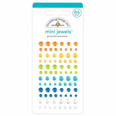 Party Time Assortment Mini Jewels - Doodlebug - Clearance