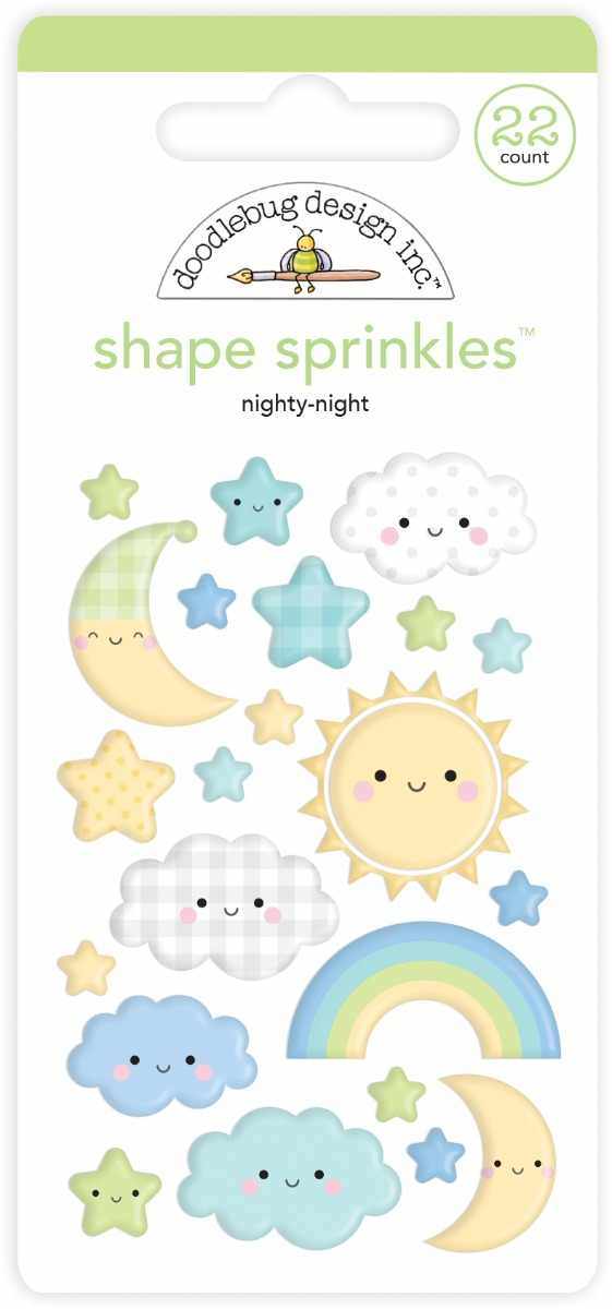 Nighty Night Shape Sprinkles - Special Delivery - Doodlebug