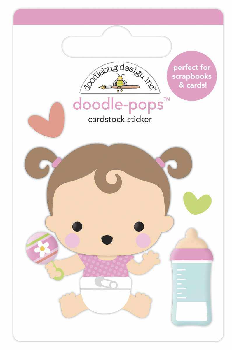 Sweet Girl Doodle-Pops - Bundle of Joy - Doodlebug