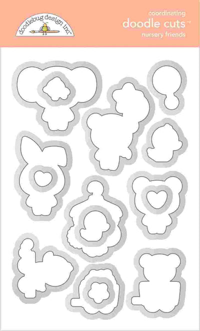Nursery Friends Doodle Cuts - Bundle of Joy - Doodlebug - Clearance