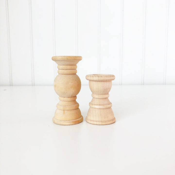 2.5" Designer Base Candlesticks - Tiered Tray Decor - Foundations Decor