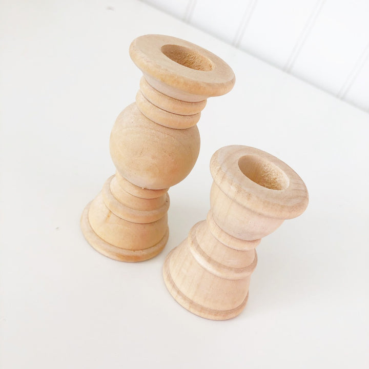 2.5" Designer Base Candlesticks - Tiered Tray Decor - Foundations Decor