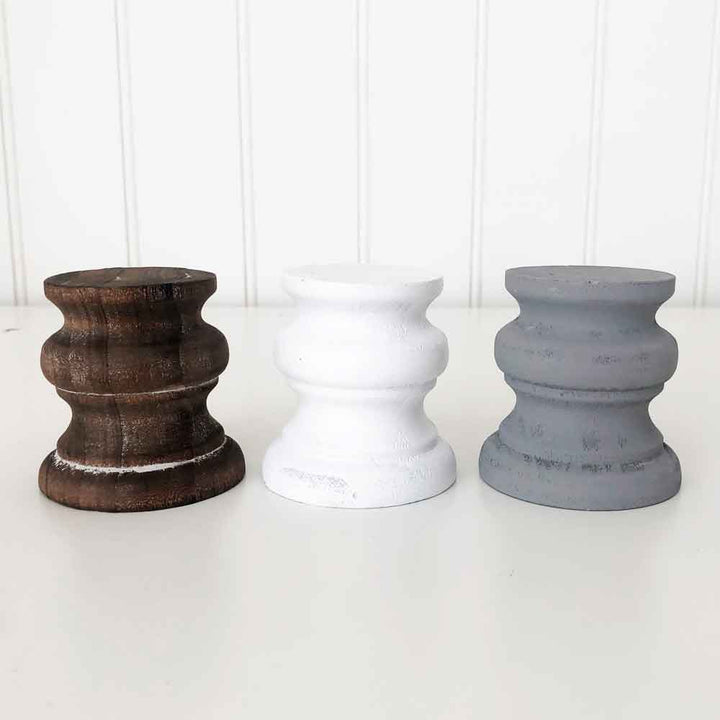 White Designer Riser - Trays and Stands - Foundations Decor
