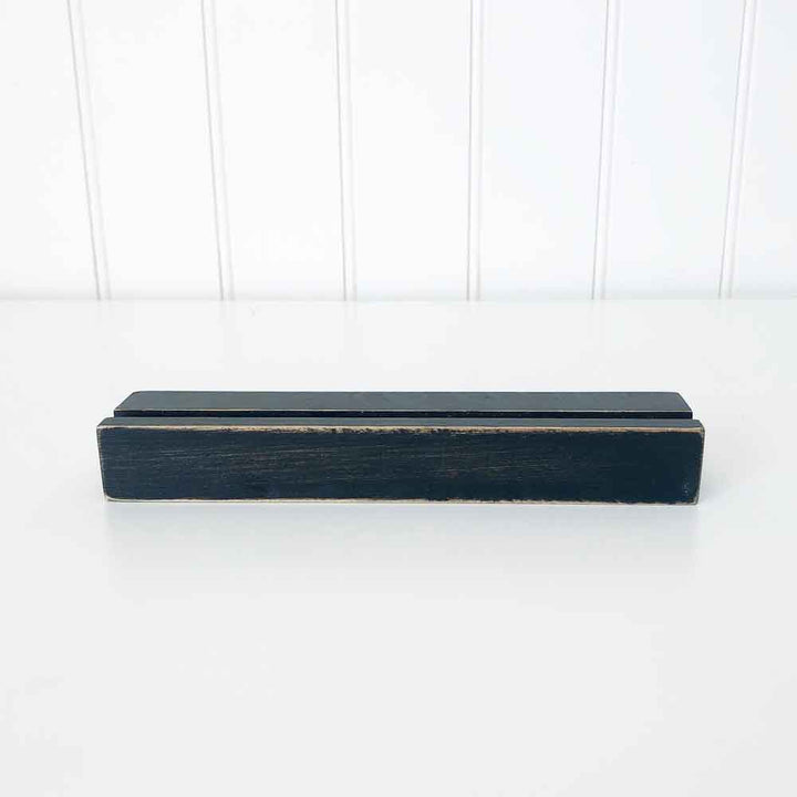 Black Scrabble Tile Holders - Tabletop Decor - Foundations Decor