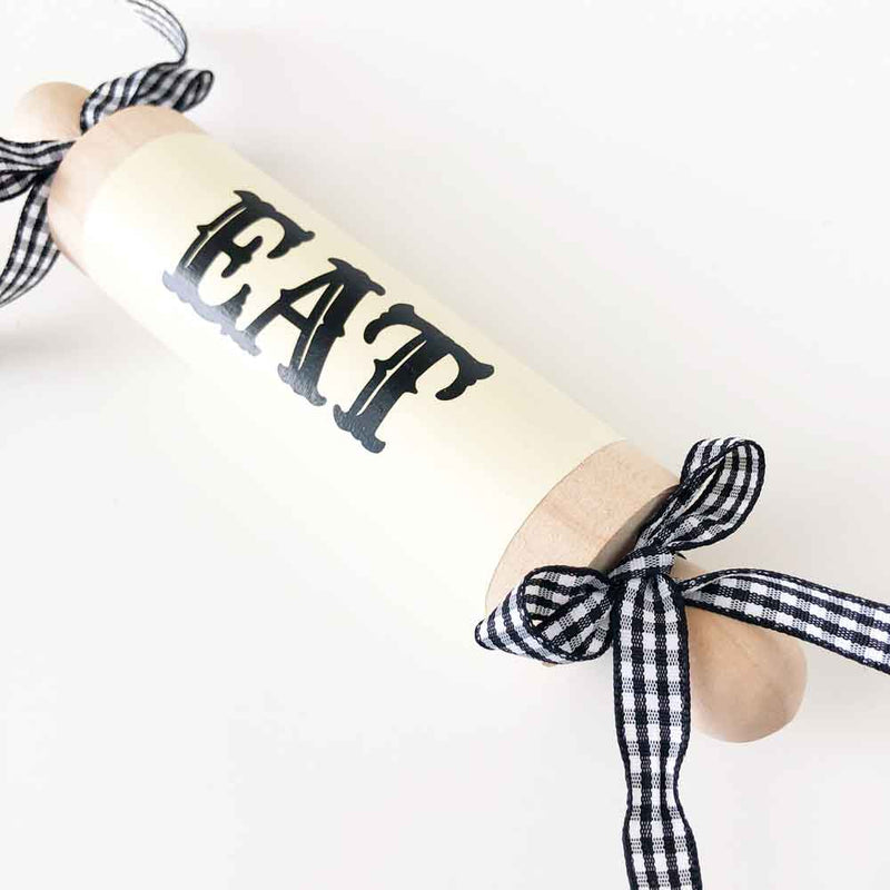 Eat Rolling Pin - Tabletop Decor - Foundations Decor