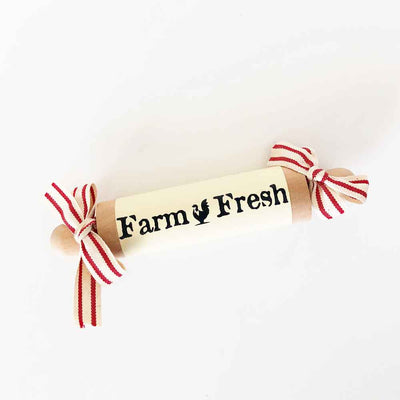 Farm Fresh Rolling Pin - Tabletop Decor - Foundations Decor
