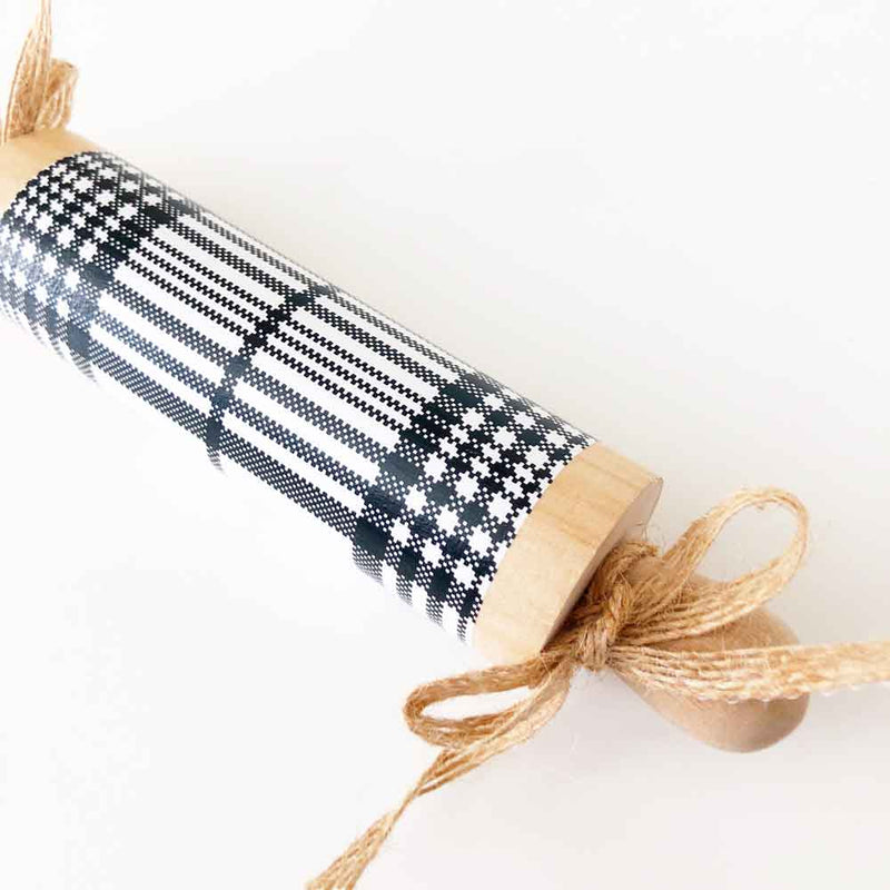 Kitchen Plaid Rolling Pin - Tabletop Decor - Foundations Decor
