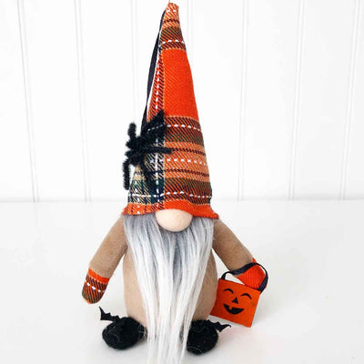 Halloween Plush Gnome - Tabletop Decor - Foundations Decor