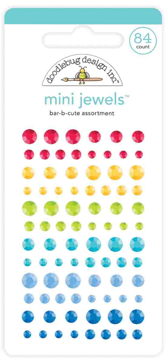 Bar-B-Cute Mini Jewels - Doodlebug - Clearance