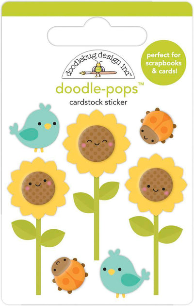 Sunflowers Doodle-Pops - Pumpkin Spice - Doodlebug