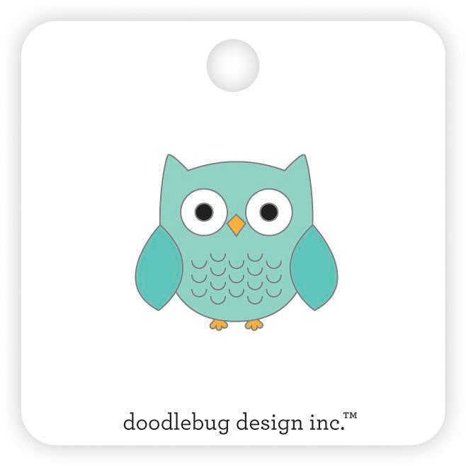Owlbert Collectible Pin-Pumpkin Spice-Doodlebug