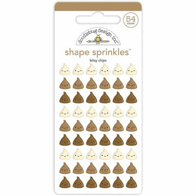 Bitsy Chips Shape Sprinkles - Made With Love - Doodlebug - Clearance
