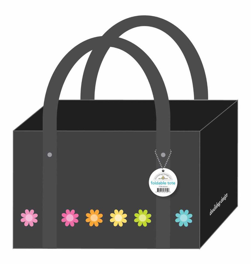 Daisies Foldable Tote - Doodlebug