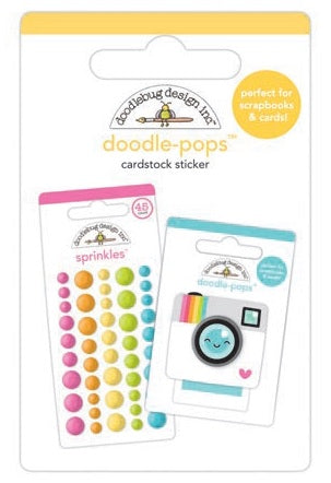 Doodle Minis Doodle-Pops - Cute & Crafty - Doodlebug