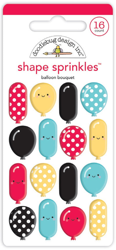 Balloon Bouquet Shape Sprinkles - Fun at the Park - Doodlebug
