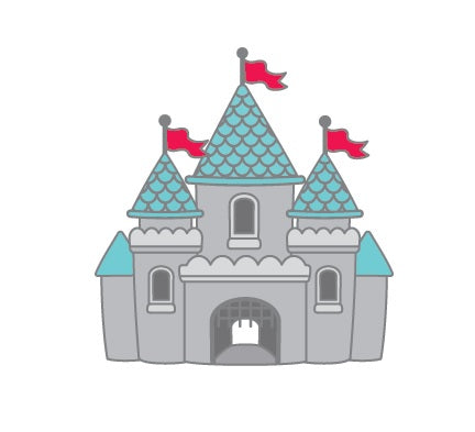 Cute Castle Collectible Pin - Fun at the Park - Doodlebug