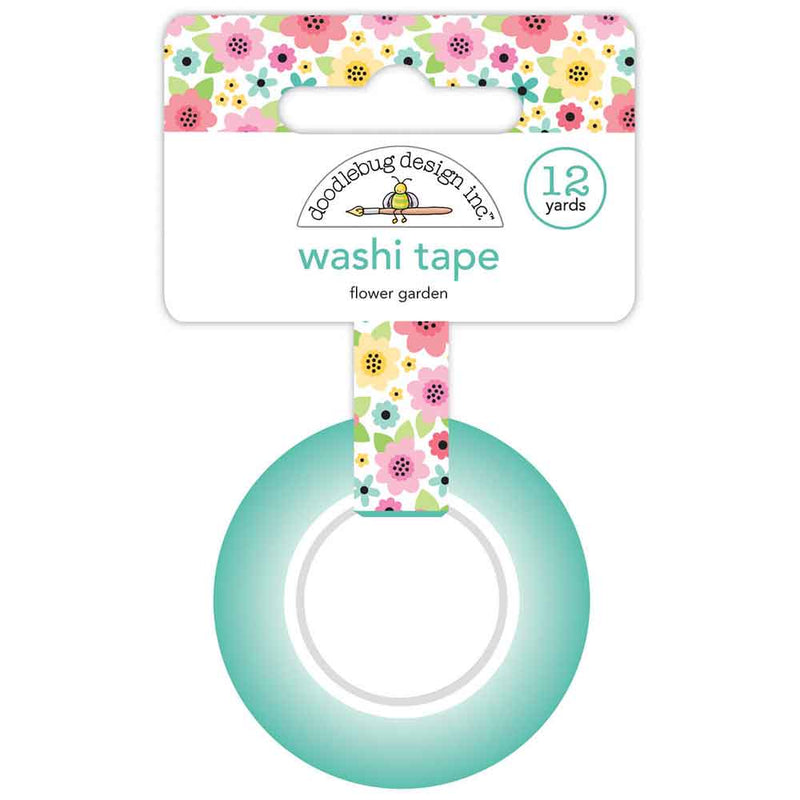 Flower Garden Washi Tape - My Happy Place - Doodlebug