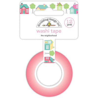 The Neighborhood Washi Tape - My Happy Place - Doodlebug - Clearance