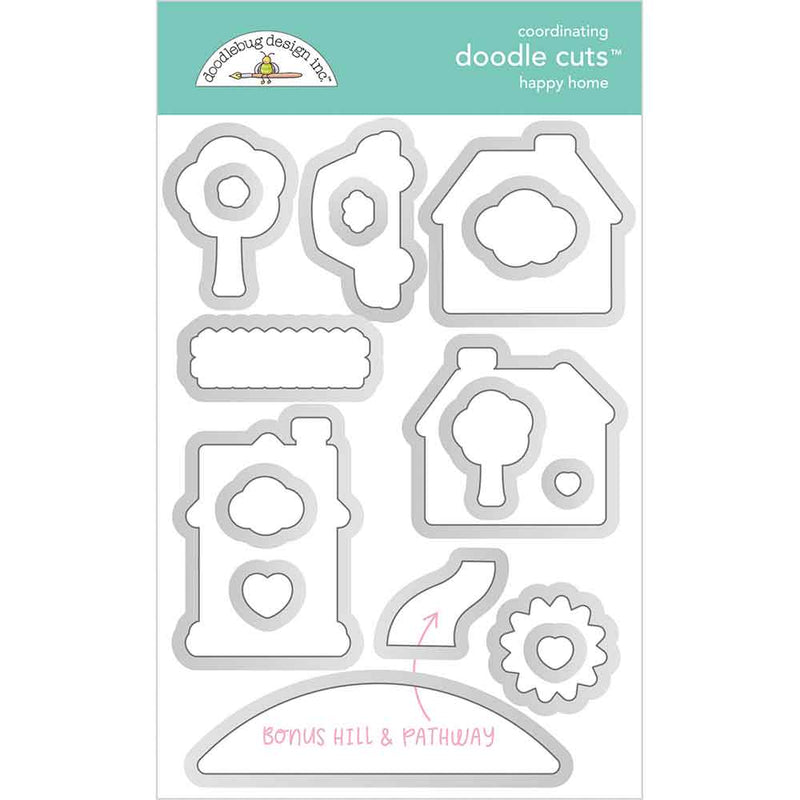 Happy Home Doodle Cuts - My Happy Place - Doodlebug