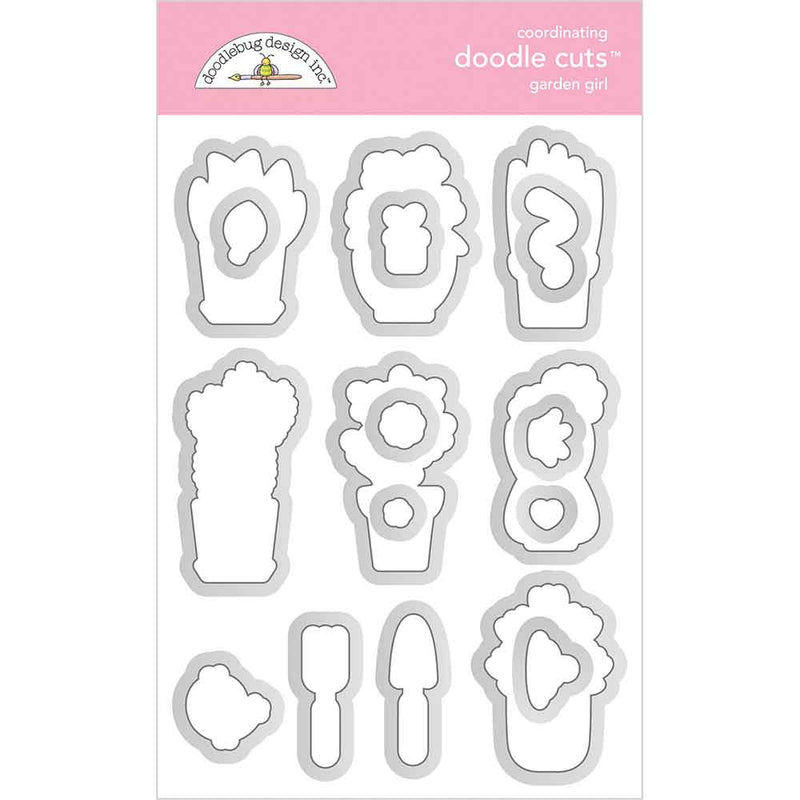 Garden Girl Doodle Cuts - My Happy Place - Doodlebug