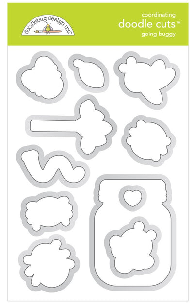 Going Buggy Doodle Cuts - Happy Haunting - Doodlebug - Clearance