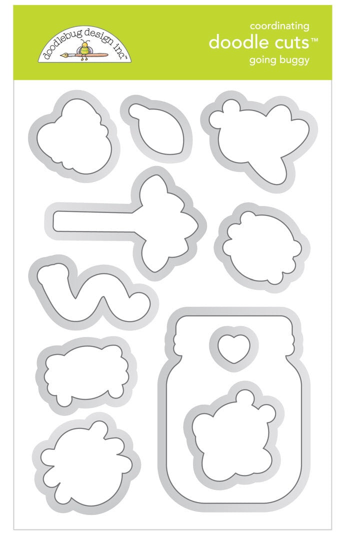 Going Buggy Doodle Cuts - Happy Haunting - Doodlebug - Clearance