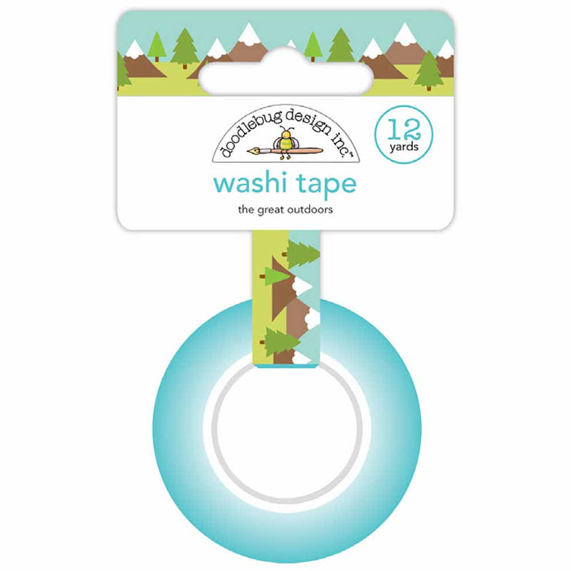 The Great Outdoors Washi Tape - Doodlebug