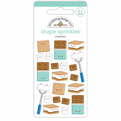 S'more Fun Shape Sprinkles - Great Outdoors - Doodlebug