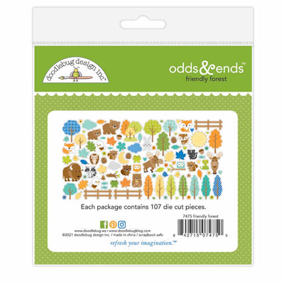 Friendly Forest Odds & Ends - Great Outdoors - Doodlebug