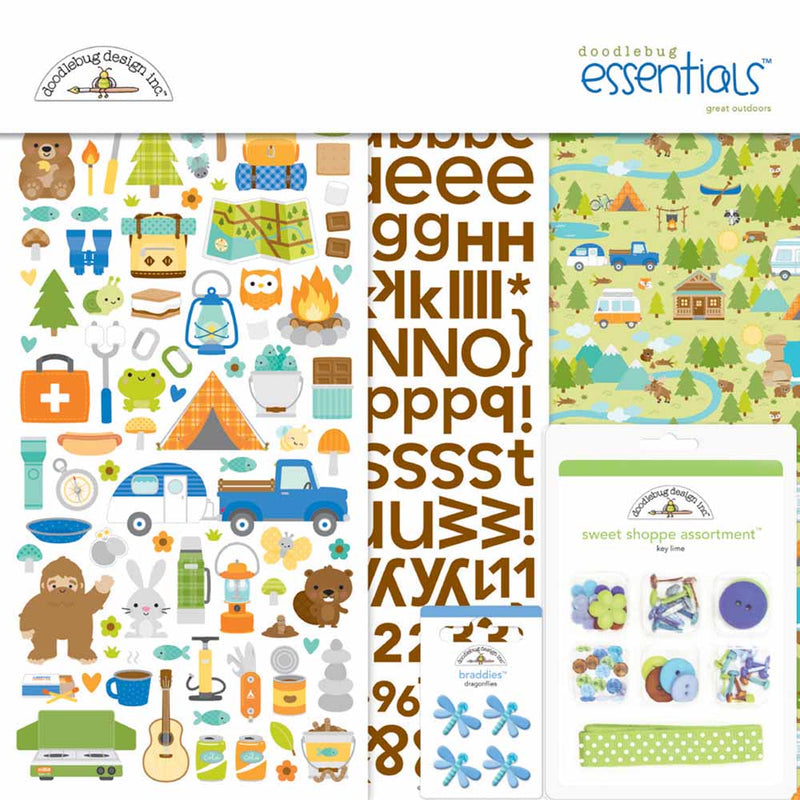Great Outdoors Essentials Kit - Doodlebug