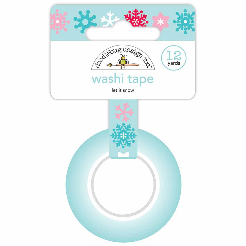 Let It Snow Washi Tape - Doodlebug