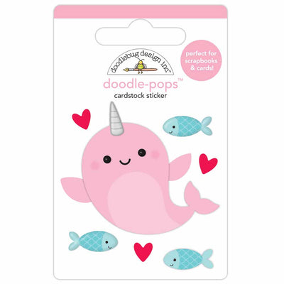 Whale Hello Doodle-Pops - Let It Snow - Doodlebug