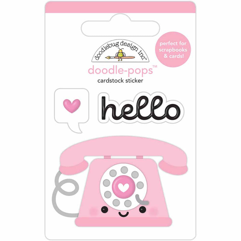Hello Love Doodle-Pops - Lots of Love - Doodlebug