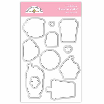 Treat Yourself Doodle Cuts - Lots of Love - Doodlebug - Clearance