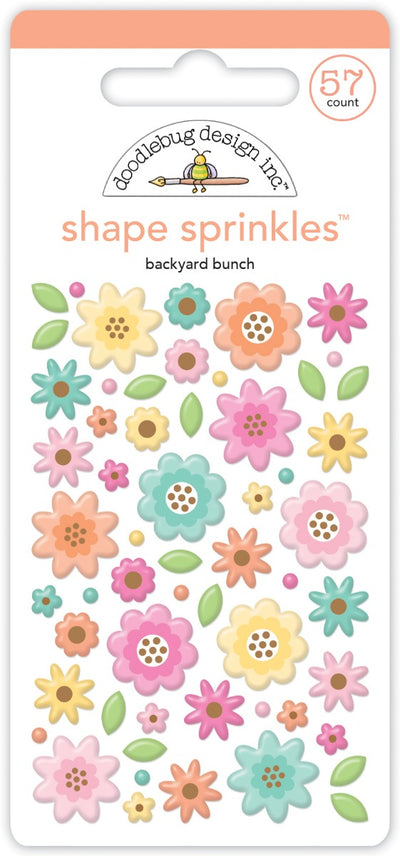 Backyard Bunch Shape Sprinkles - Pretty Kitty Collection- Doodlebug Design