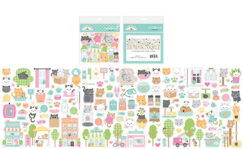 Odds & Ends - Pretty Kitty Collection- Doodlebug Design