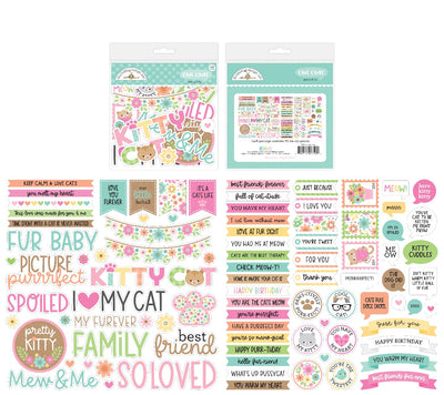 Chit Chat - Pretty Kitty Collection- Doodlebug Design