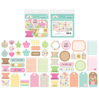 Bits & Pieces - Pretty Kitty Collection- Doodlebug Design