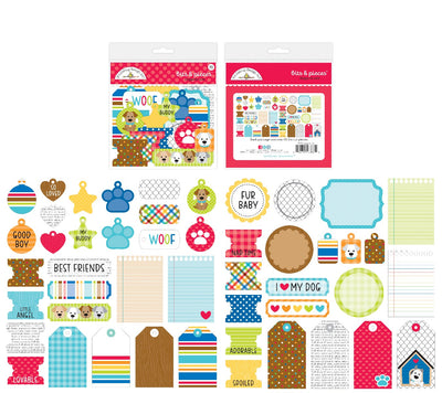 Bits & Pieces -Doggone Cute Collection- Doodlebug Design