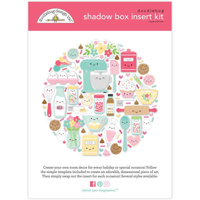 Made With Love Shadow Box Insert Kit - Doodlebug