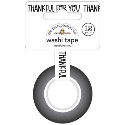 Thankful For You Washi Tape - Farmers Market - Doodlebug