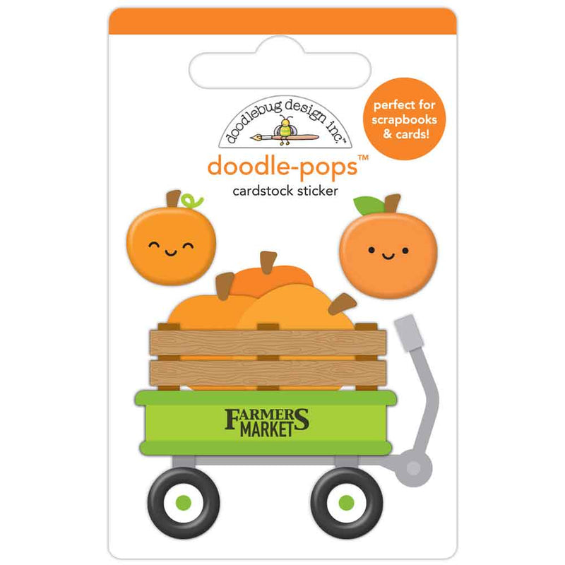 Pumpkin Patch Doodle-Pops - Farmers Market - Doodlebug