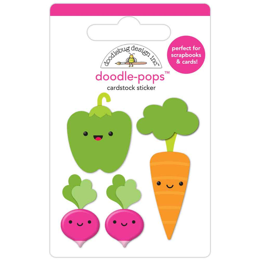 Looking Radishing Doodle-Pops - Farmers Market - Doodlebug