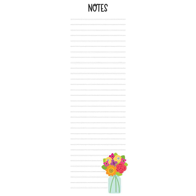 Floral Notes Notepads - Farmers Market - Doodlebug