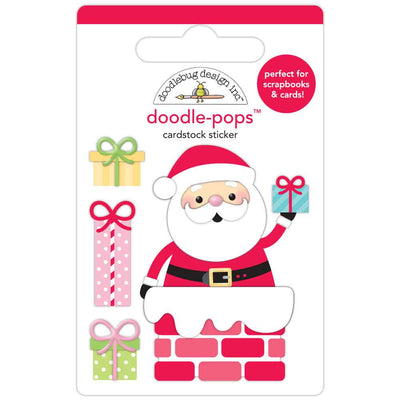 Night Before Christmas Doodle-Pops - Candy Cane Lane - Doodlebug