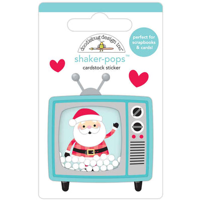 Santavision Shaker-Pops - Candy Cane Lane - Doodlebug