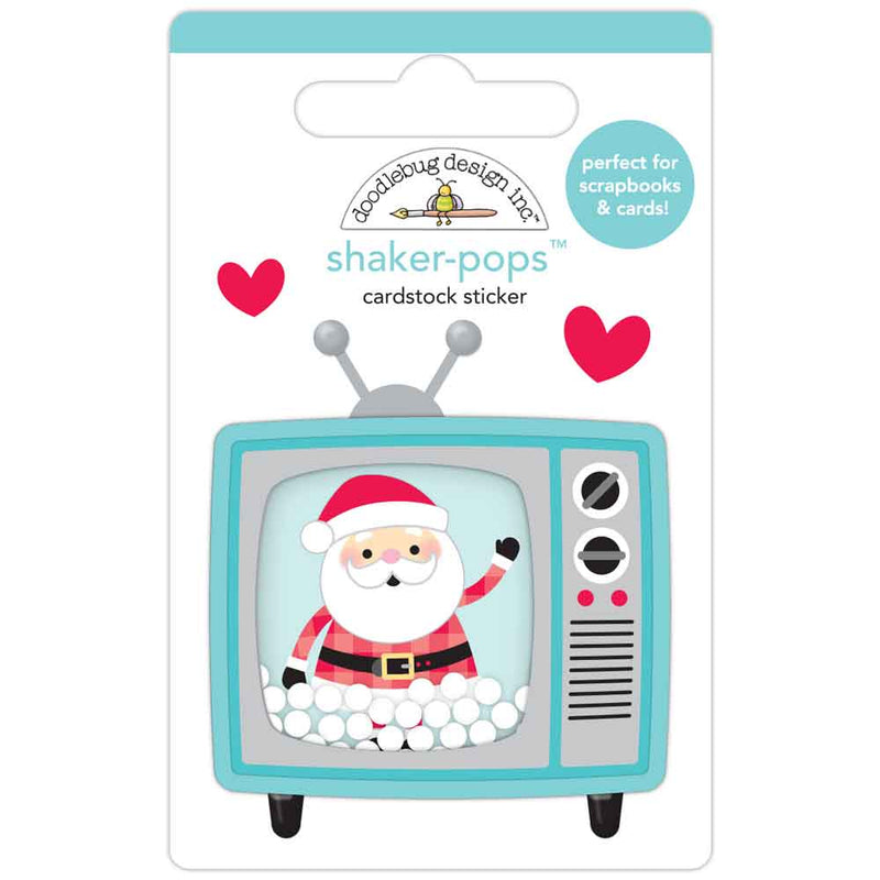 Santavision Shaker-Pops - Candy Cane Lane - Doodlebug