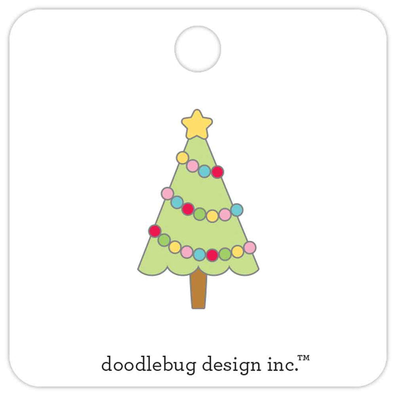 Tiny Tree Collectible Pins - Candy Cane Lane - Doodlebug