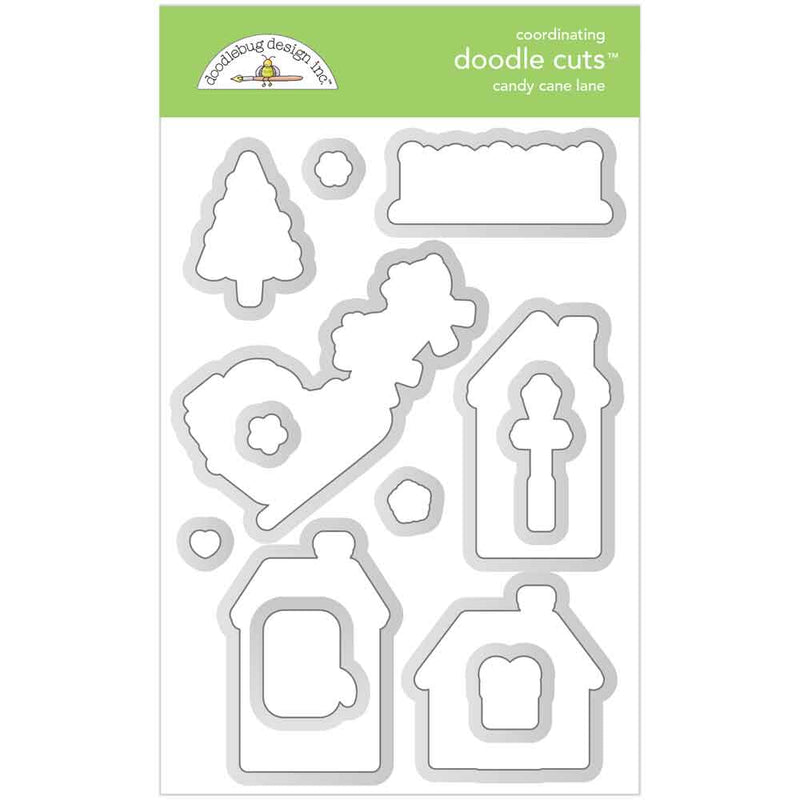 Candy Cane Lane Doodle Cuts - Doodlebug